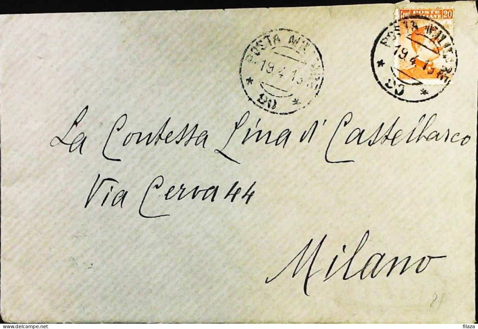 ITALY - WW1 – WWI Posta Militare 1915-1918 – S8023 - Correo Militar (PM)