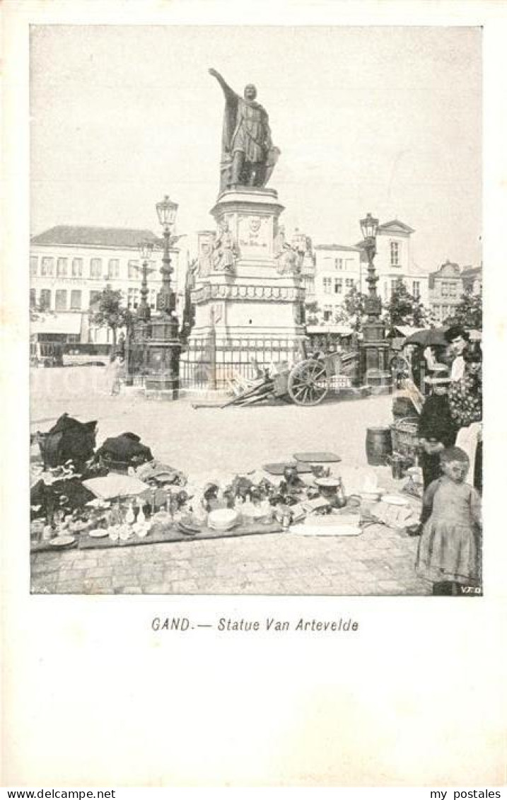 73337761 Gand Belgien Statue Van Artevelde Gand Belgien - Autres & Non Classés