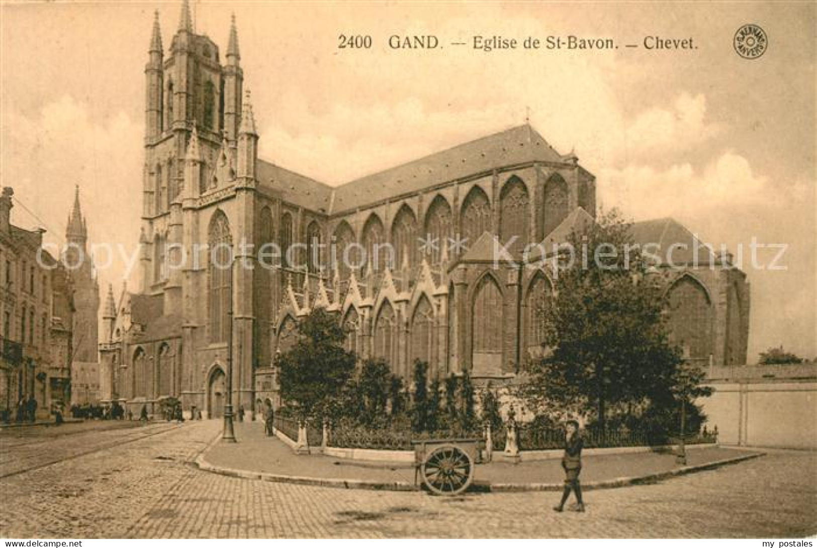 73337735 Gand Belgien Eglise De Saint Bavon Chevet Gand Belgien - Autres & Non Classés