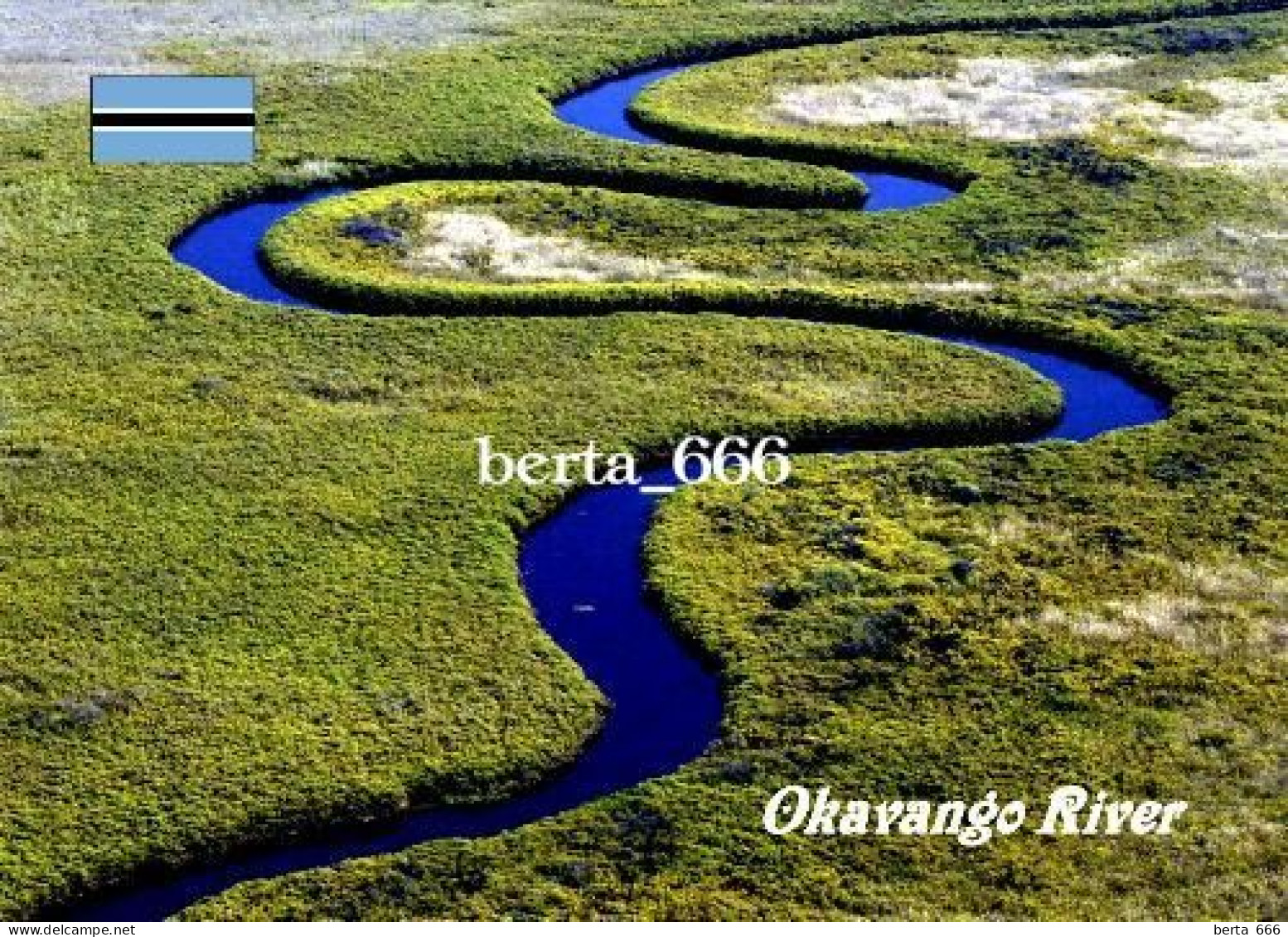 Botswana Okavango Delta UNESCO New Postcard - Botsuana