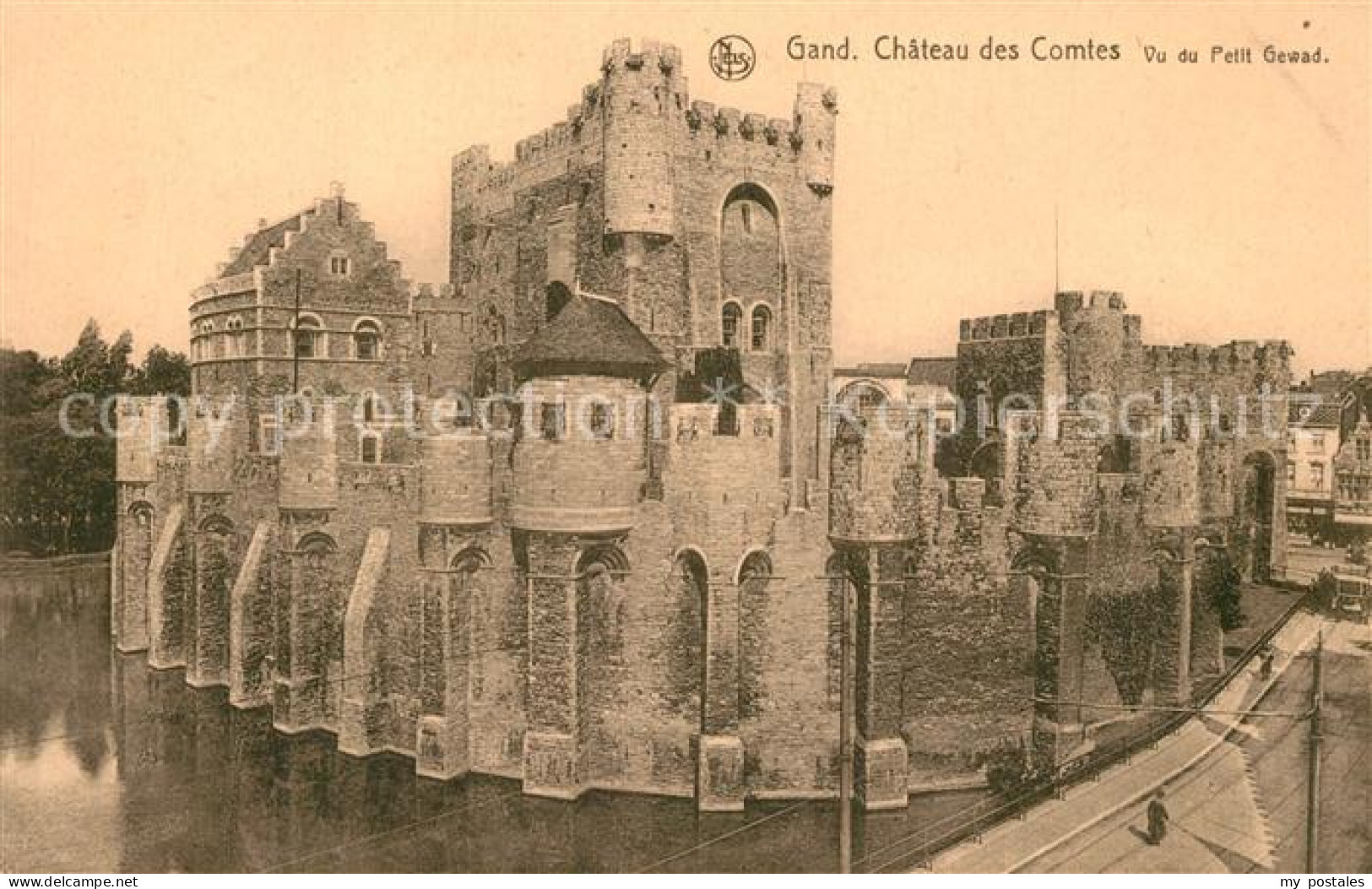 73337732 Gand Belgien Chateau Des Comtes Schloss Serie 3 No 18 Gand Belgien - Altri & Non Classificati