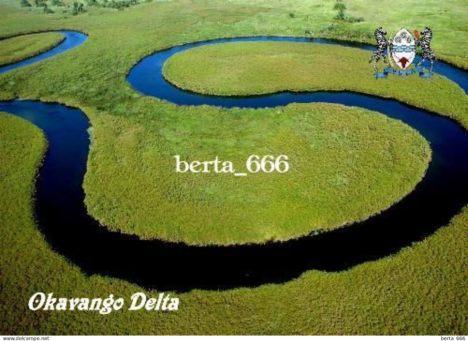 Botswana Okavango Delta UNESCO New Postcard - Botsuana