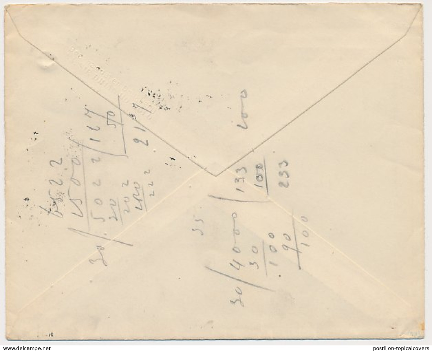 Ook Op Zondag Bestellen - Solo Nederlands Indie 1930 - Lettres & Documents