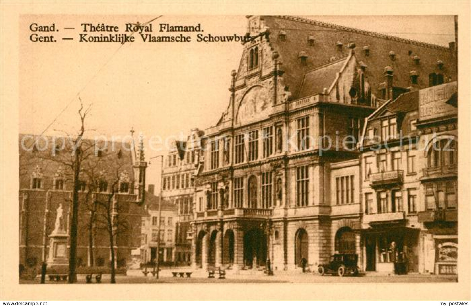 73337692 Gand Belgien Théâtre Royal Flamand Theater Gand Belgien - Andere & Zonder Classificatie