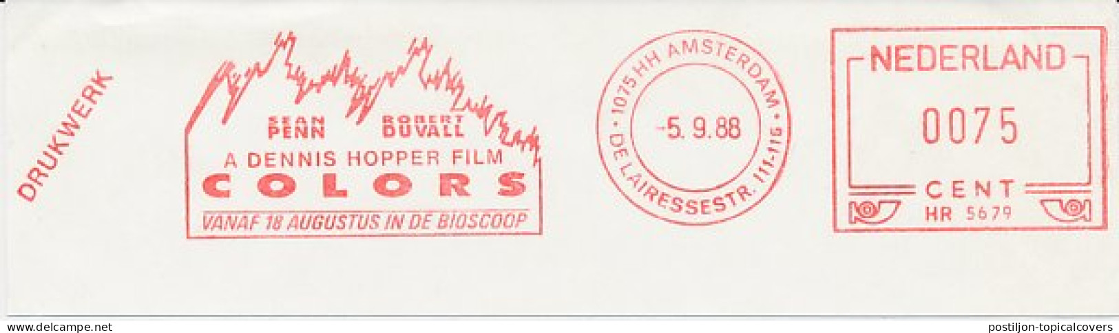 Meter Cut Netherlands 1988 Colors - Movie - Police - Cinéma
