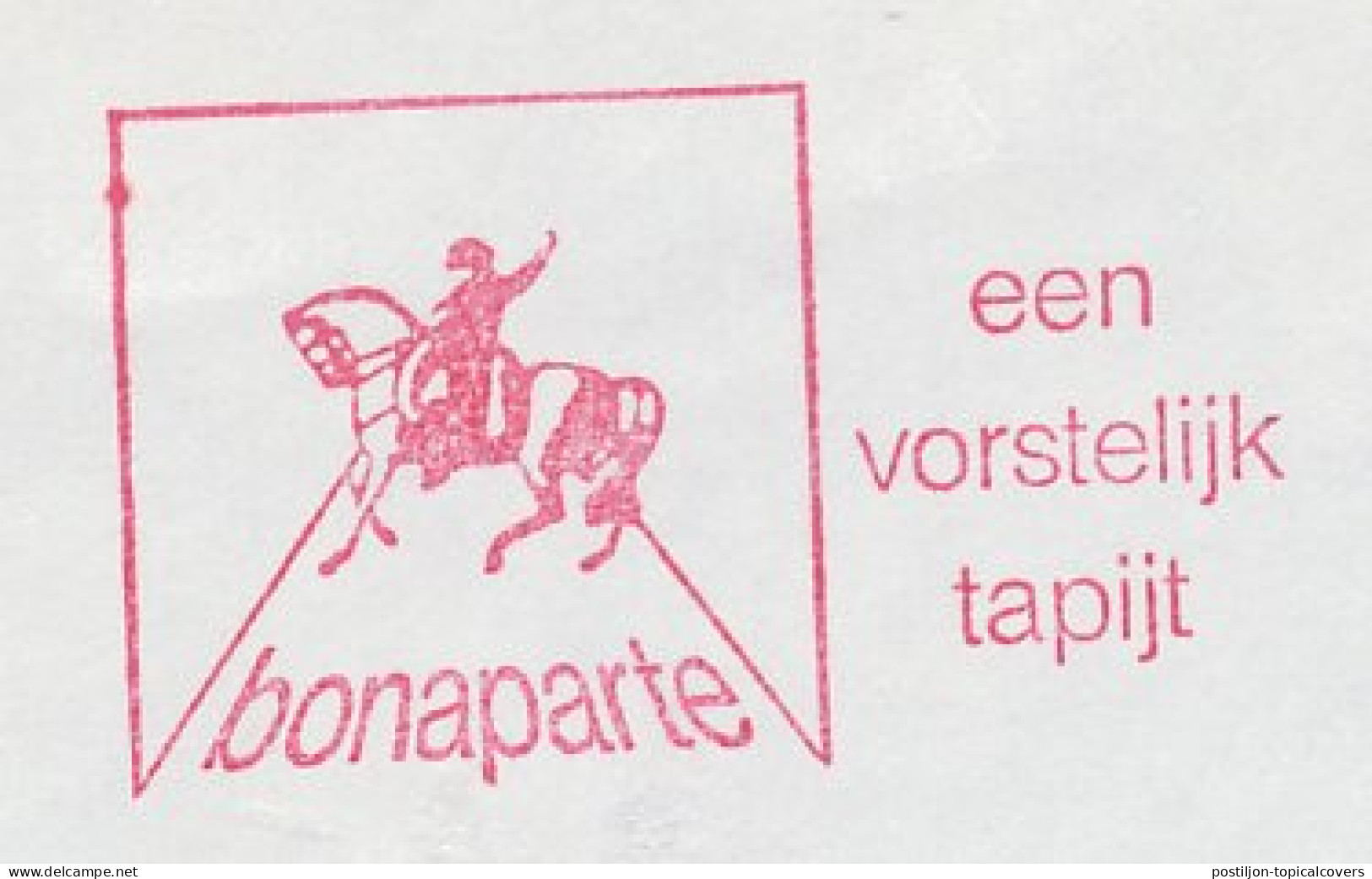 Meter Cut Netherlands 1985 Napoleon Bonaparte - Horse - Altri & Non Classificati