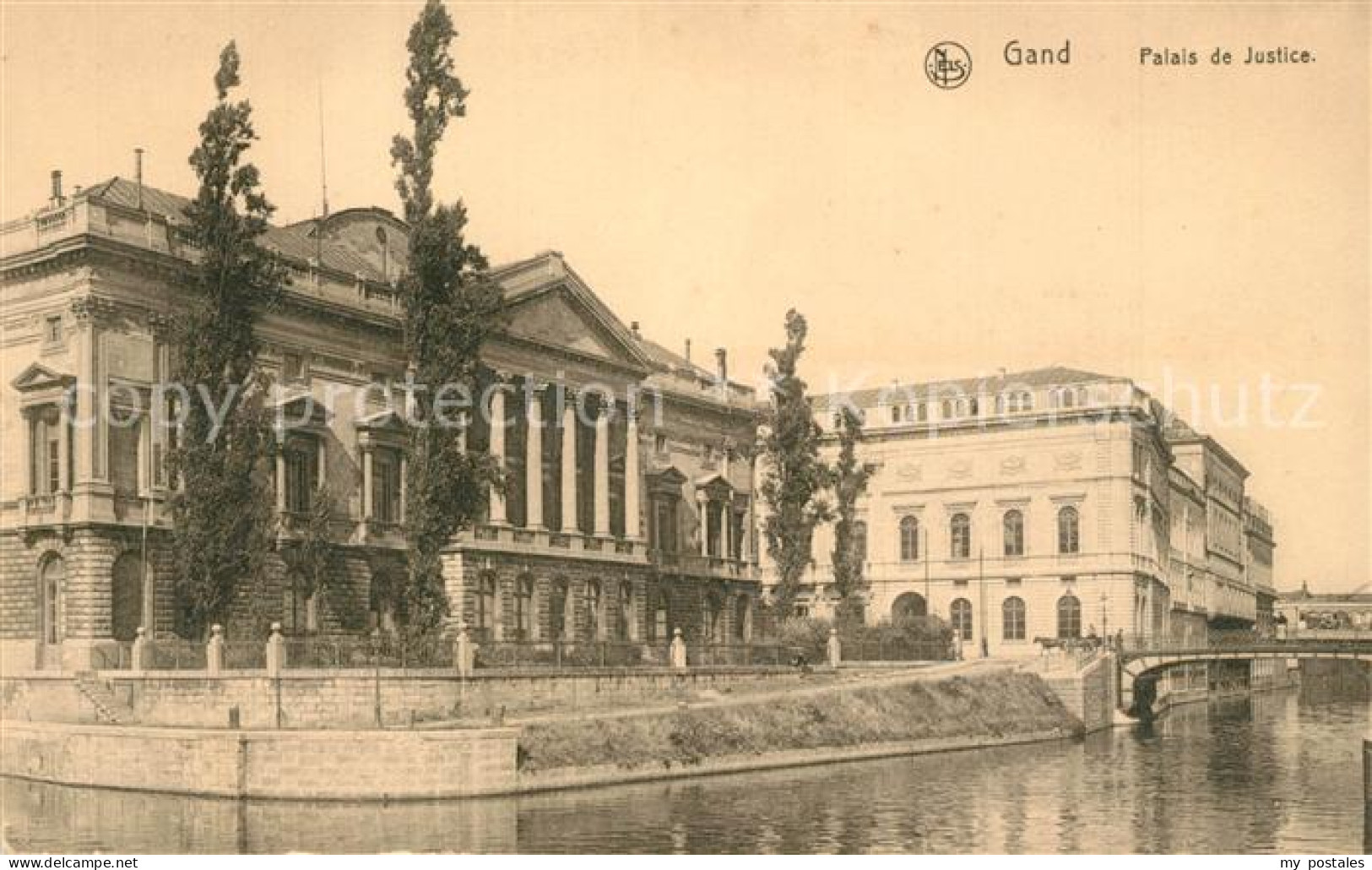 73337663 Gand Belgien Palais De Justice Justizpalast Serie 3 No 24 Gand Belgien - Sonstige & Ohne Zuordnung