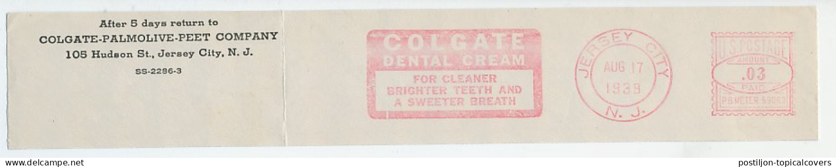 Meter Top Cut USA 1939 Dental Cream - Colgate - Medizin