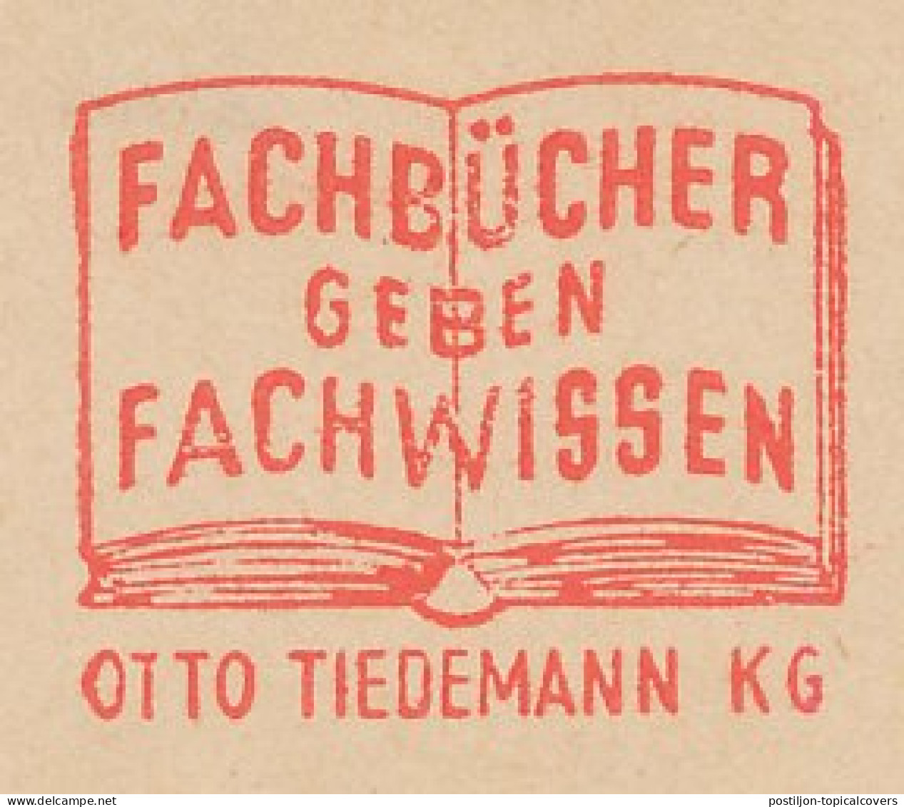 Meter Cut Germany 1954 Book - Professional Literature - Ohne Zuordnung