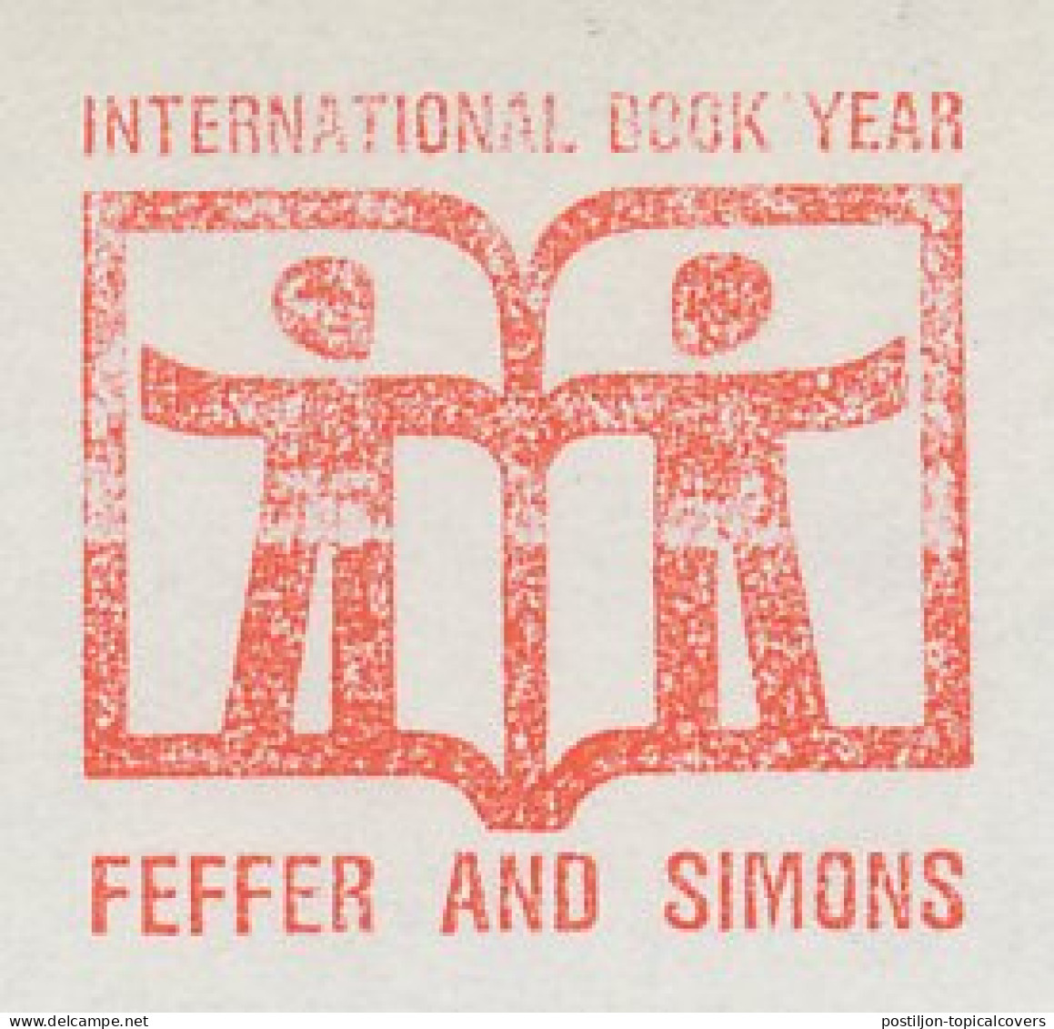 Meter Cut Netherlands 1972 International Book Year - United Nations - UNESCO - VN