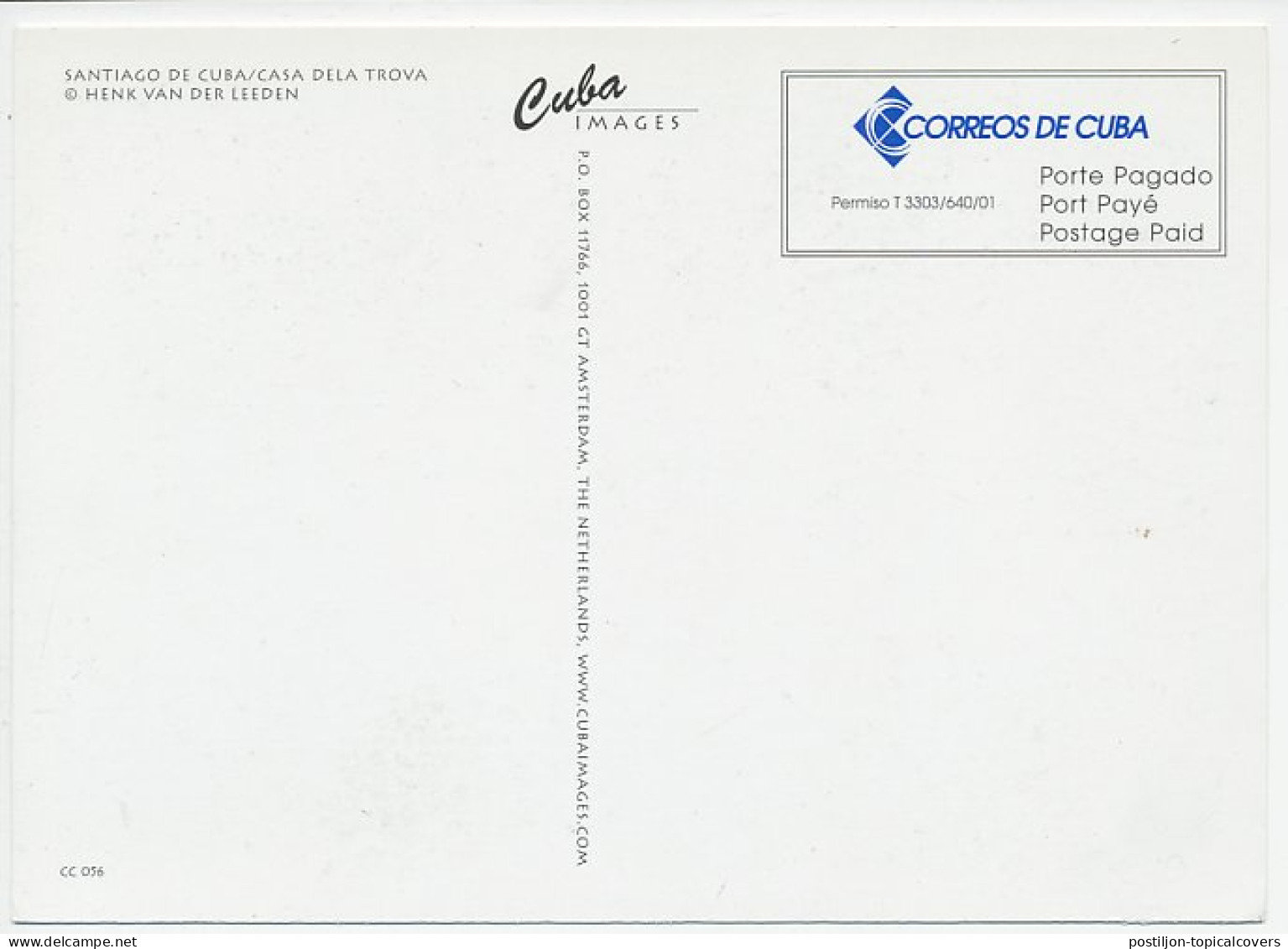 Postal Stationery Cuba Music - Guitar - Double Bass - Musik