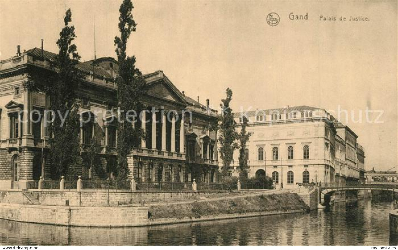 73337617 Gand Belgien Palais De Justice Justizpalast Gand Belgien - Andere & Zonder Classificatie