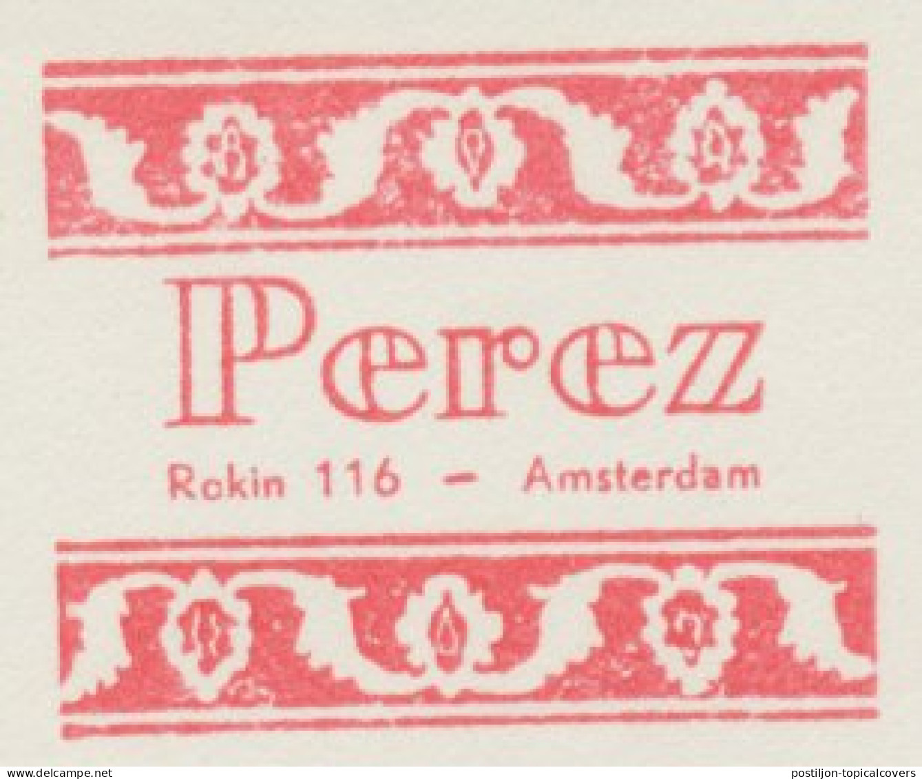 Meter Cut Netherlands 1960 Carpet - Tapestry - Perez - Textiel