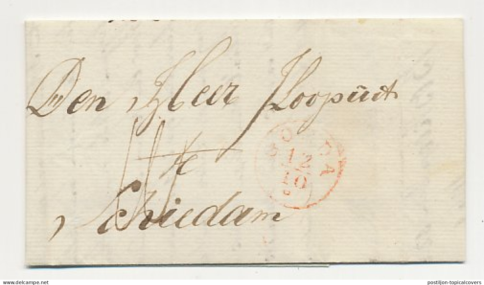 Distributiekantoor Boskoop - Gouda - Schiedam 1841 - ...-1852 Voorlopers