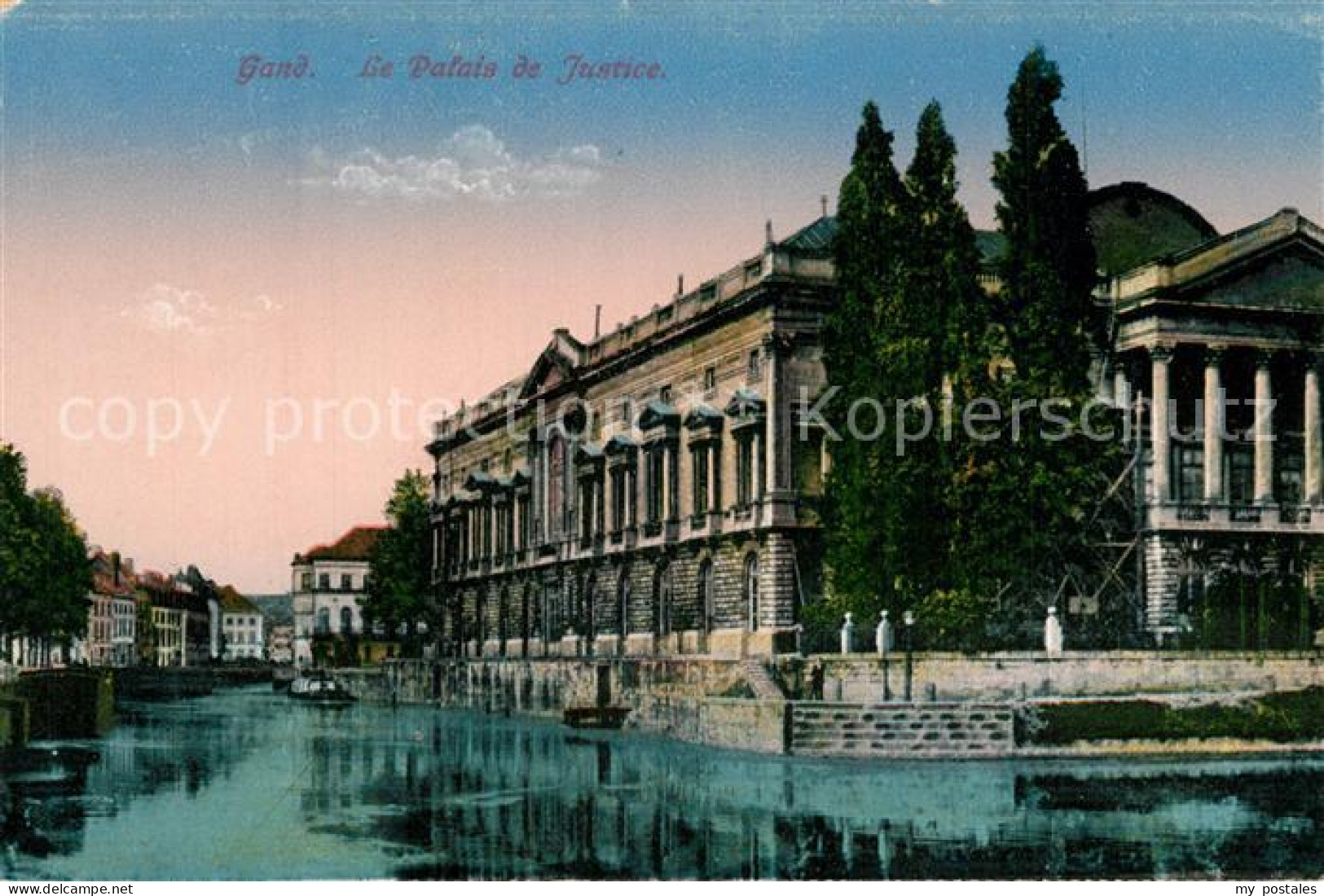 73337601 Gand Belgien Palais De Justice Justizpalast Gand Belgien - Andere & Zonder Classificatie