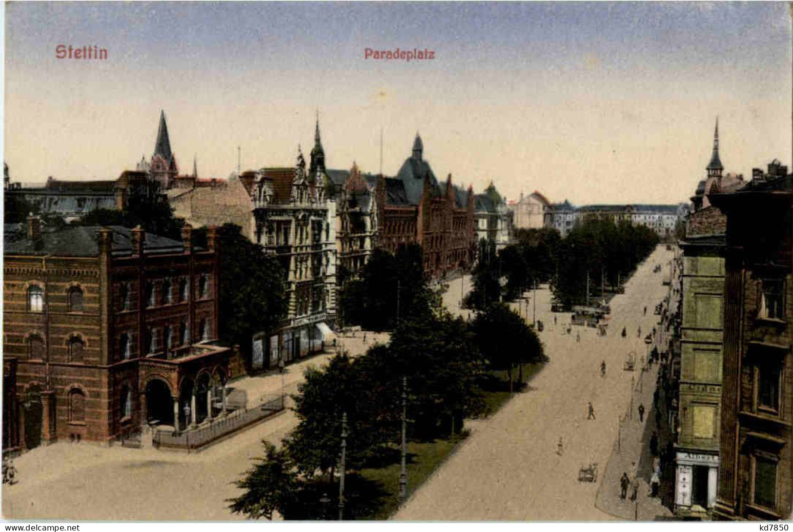 Stettin - Paradeplatz - Pommern