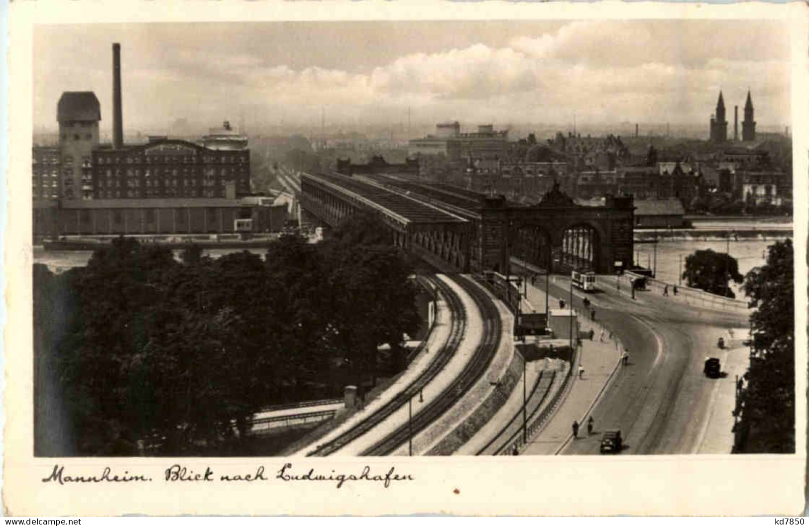 Mannheim - Blick Nach Ludwigshafen - Mannheim