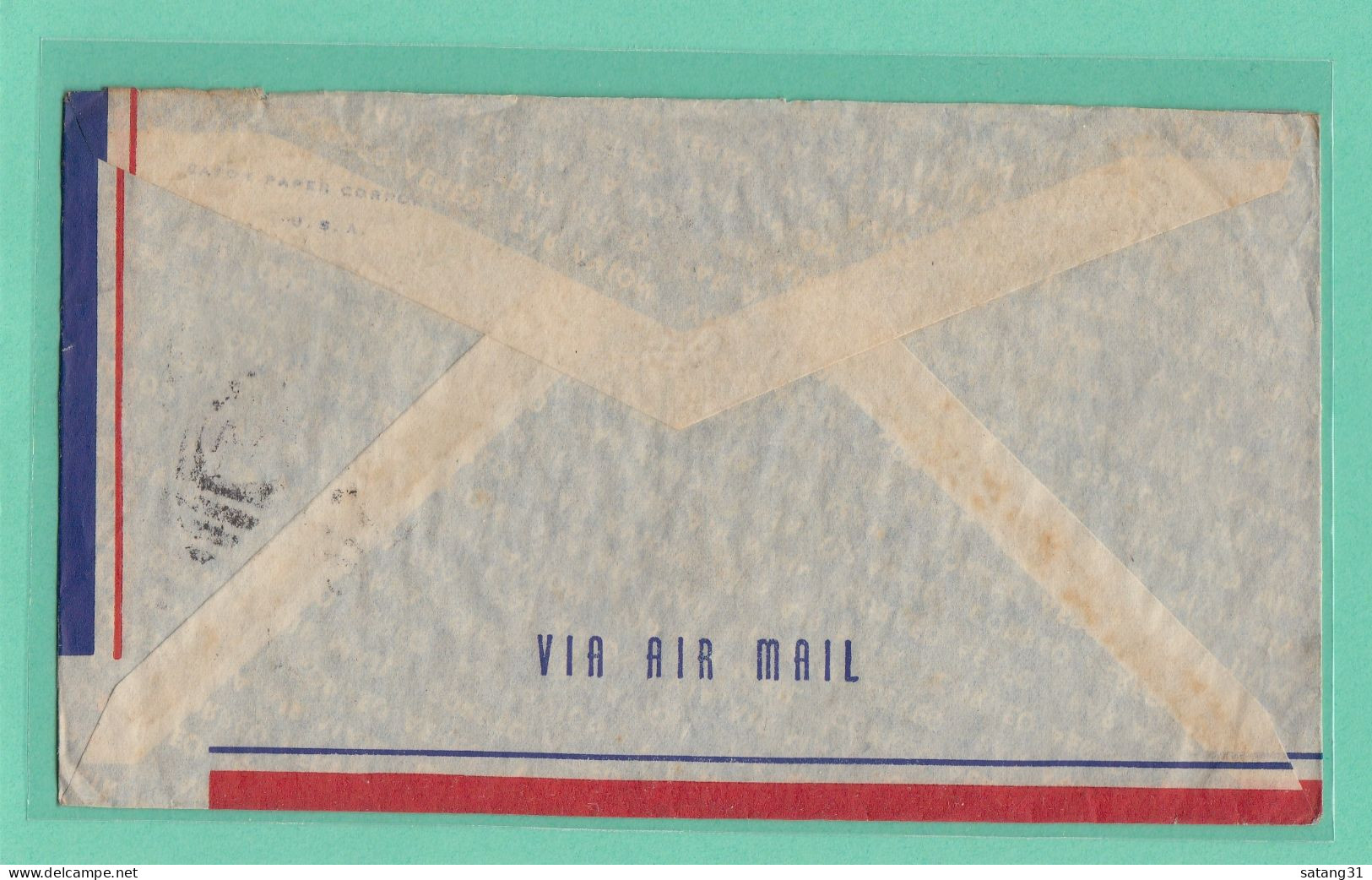 LETTRE PAR AVION DE PHILADELPHIA, AVEC TIMBRES "POSTE AERIENNE NOS 7 + 93", POUR LA SUISSE,1941. - 2c. 1941-1960 Brieven