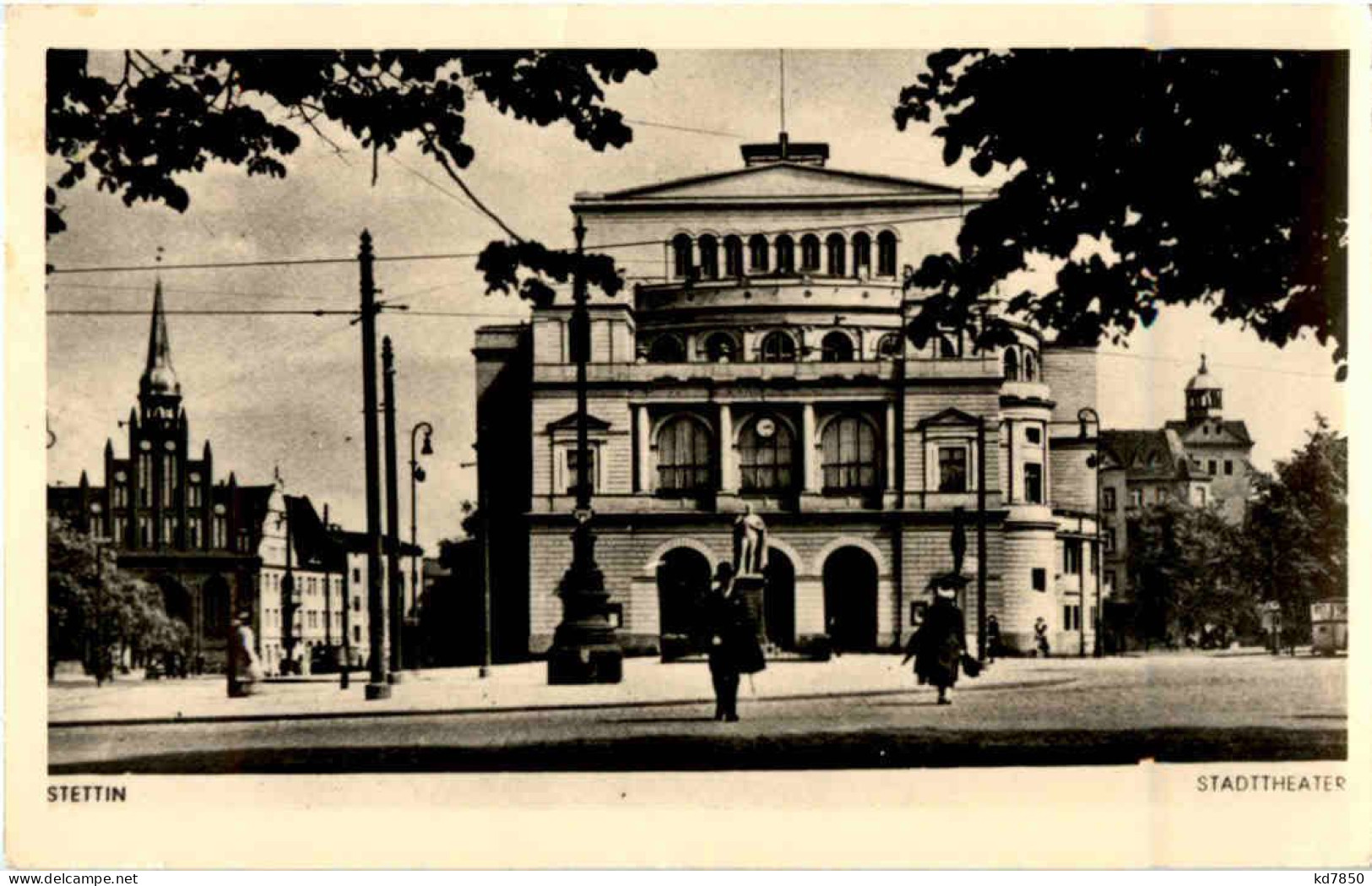 Stettin - Stadttheater - Pommern