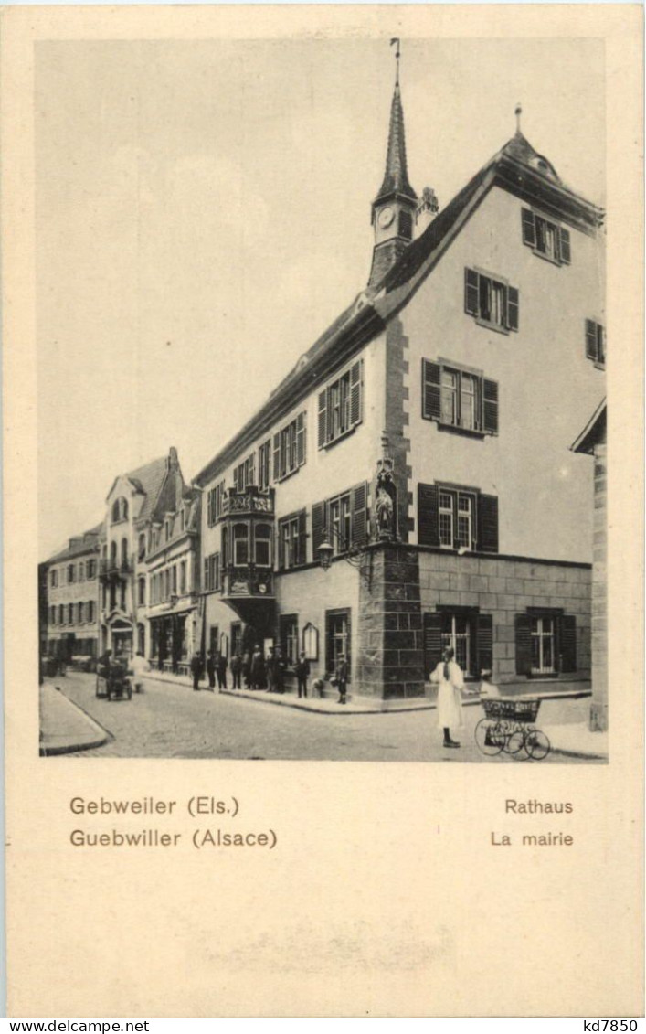 Guebwiller - Gebweiler - Rathaus - Guebwiller