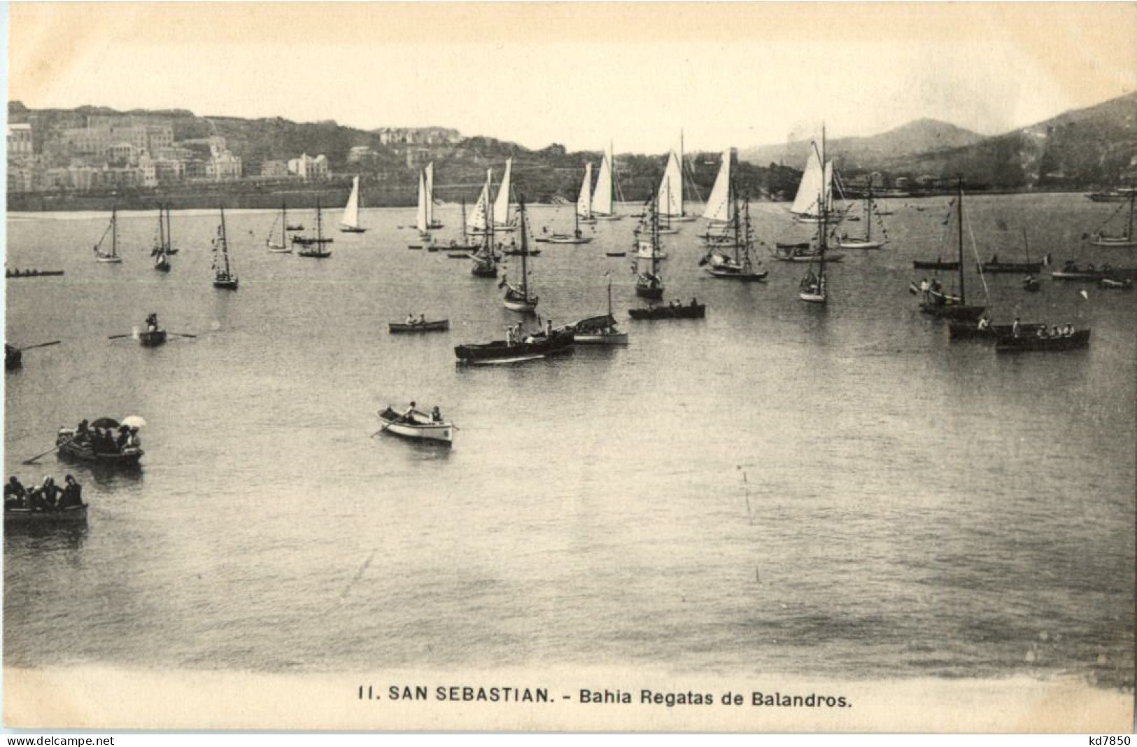 San Sebastian - Bahia Regatas De Balandros - Guipúzcoa (San Sebastián)