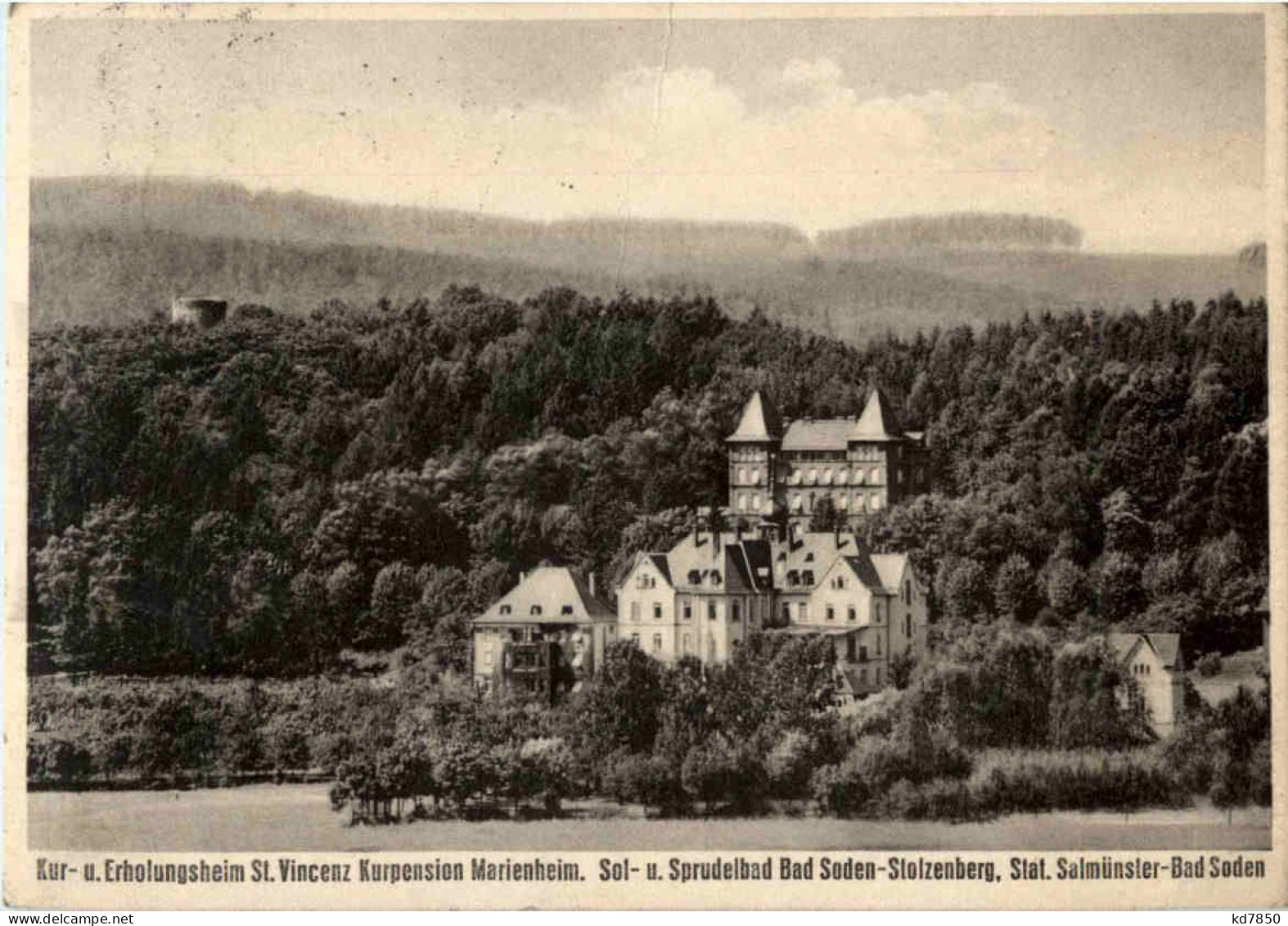 Bad Soden-Stolzenberg - Erholungsheim St. Vincenz - 3. Reich - Bad Soden