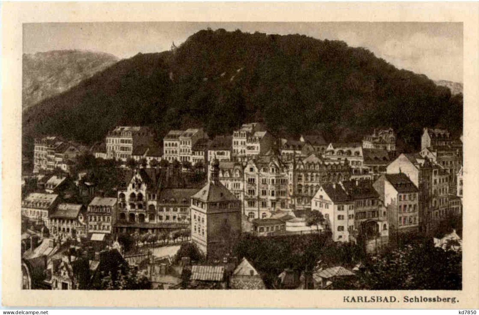 Karlsbad - Schlossberg - Boehmen Und Maehren