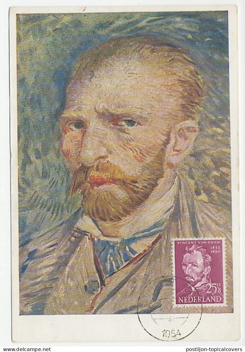Maximum Card Netherlands 1954 Vincent Van Gogh - Self Portrait - Sonstige & Ohne Zuordnung