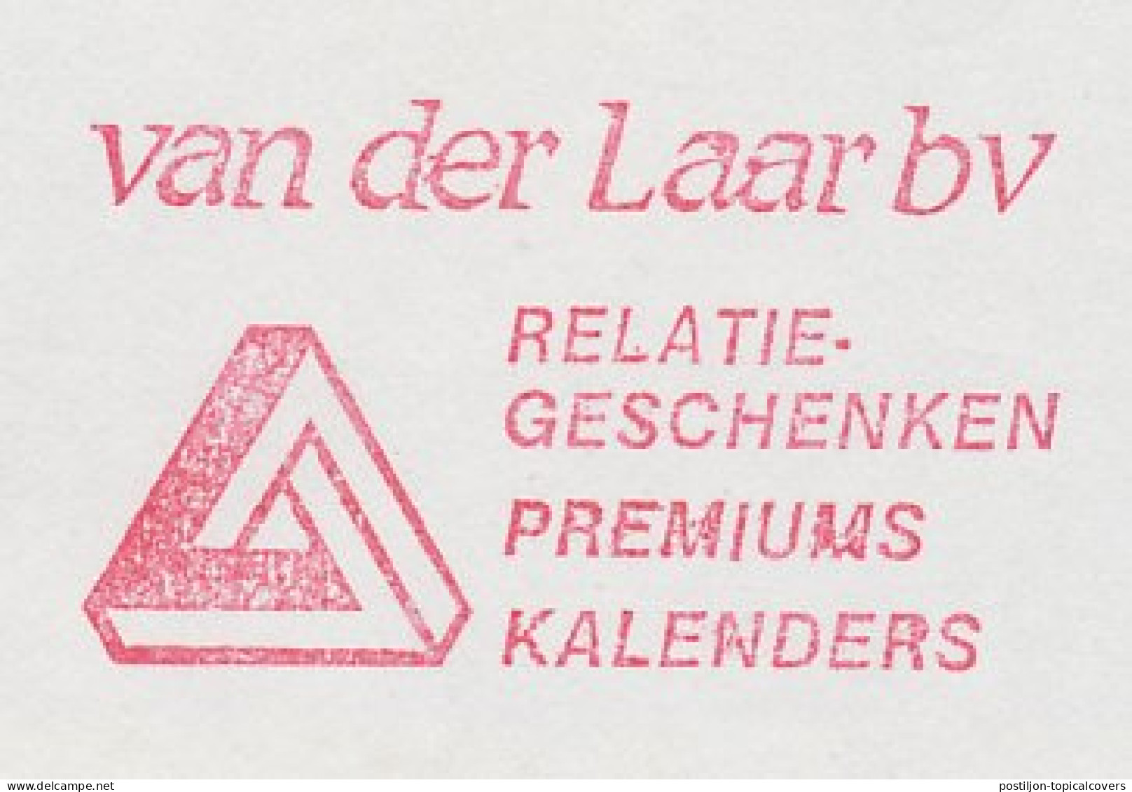 Meter Cut Netherlands 1987 Mathematical Figure - Autres & Non Classés