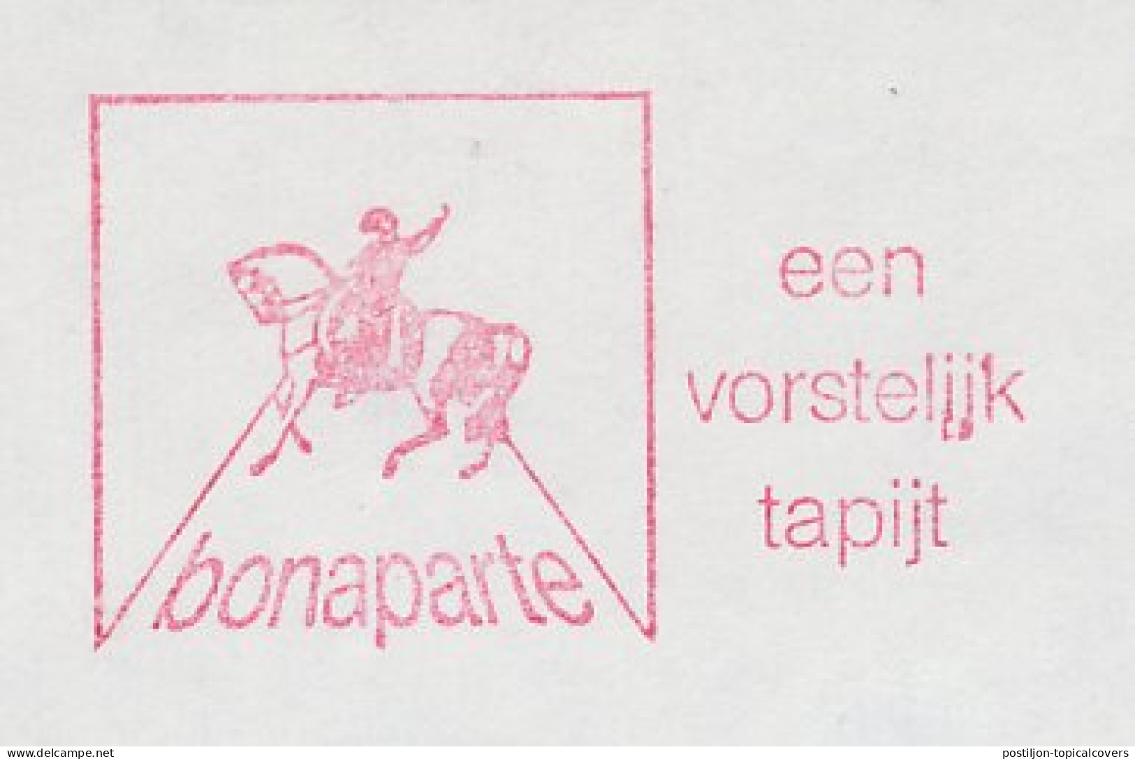 Meter Cut Netherlands 1986 Horse - Napoleon Bonaparte - Paardensport
