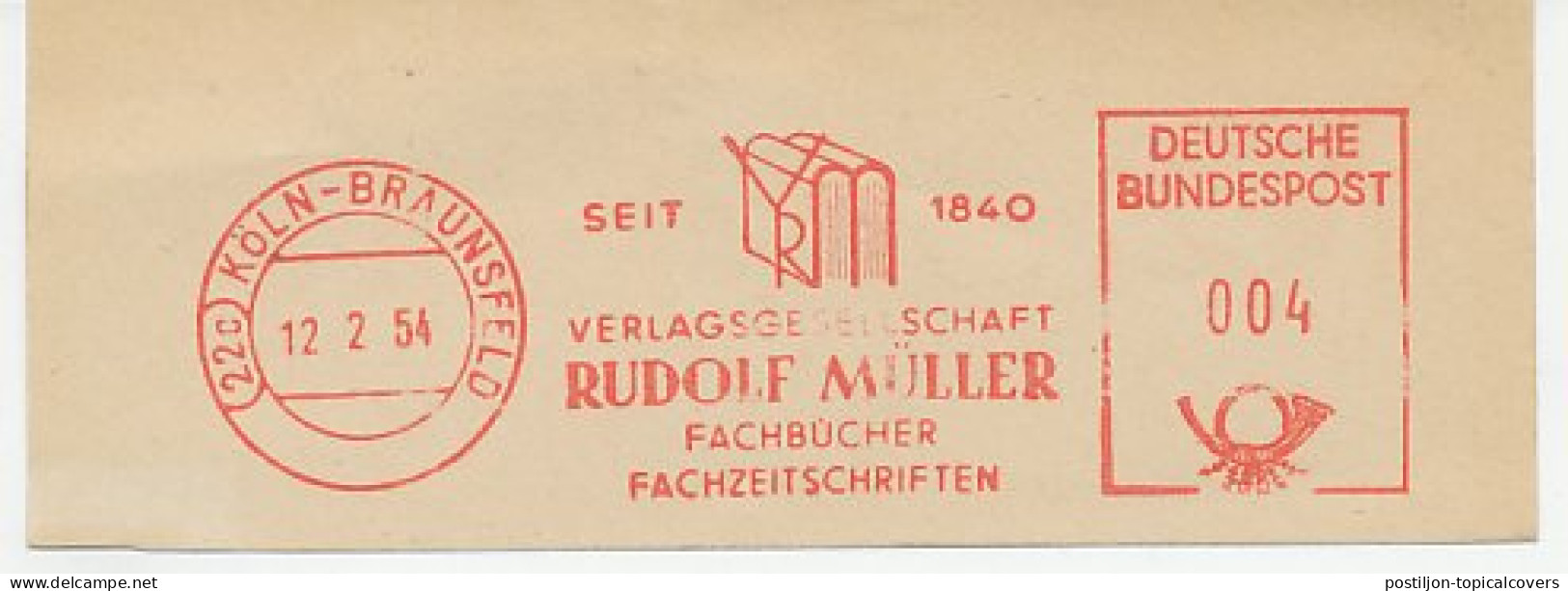 Meter Cut Germany 1954 Book - Publishing Company - Ohne Zuordnung
