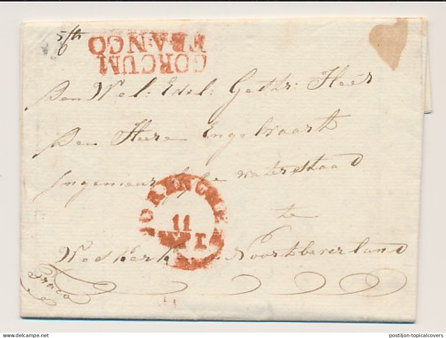 Distributiekantoor Raamsdonk - Gorinchem - Wissekerke 1833 - ...-1852 Precursori