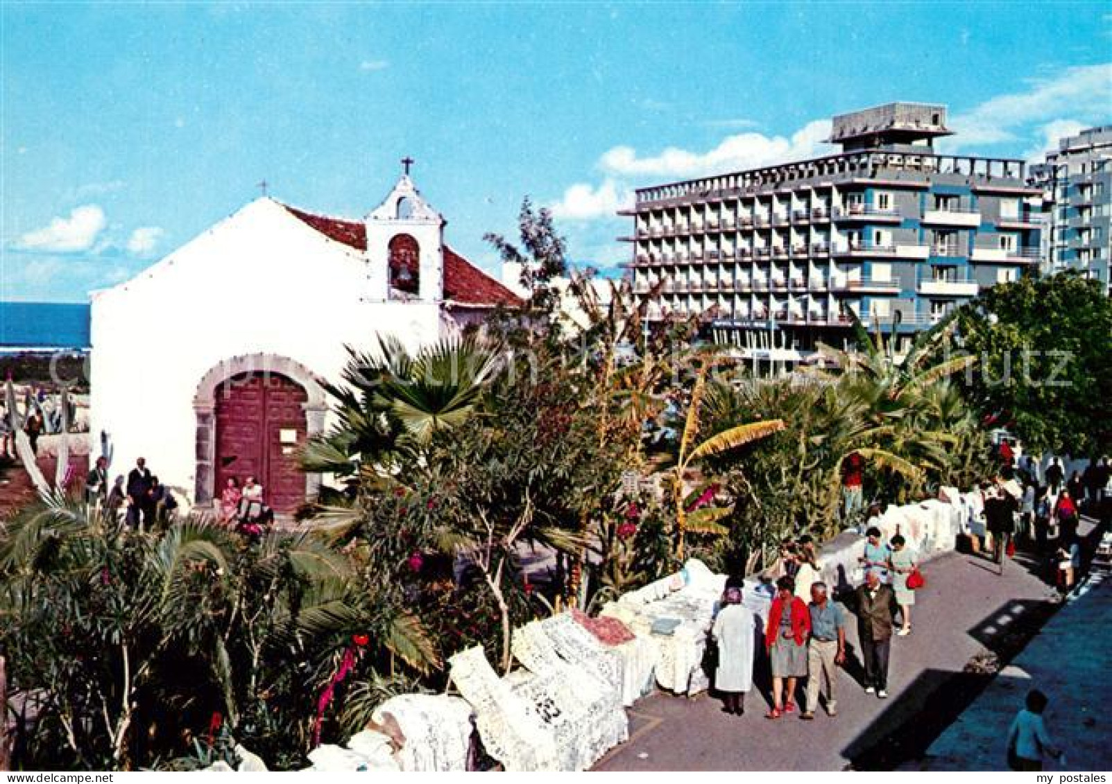 73337391 Puerto De La Cruz Ermda San Telmo Y Hotel Vallemar Puerto De La Cruz - Andere & Zonder Classificatie