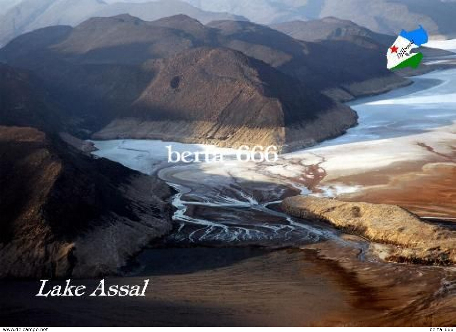 Djibouti Lake Assal New Postcard - Djibouti