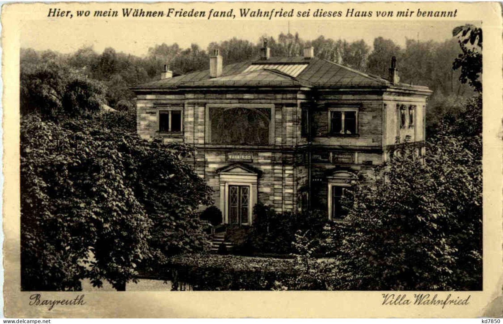 Bayreuth - Villa Wahnfried - Bayreuth