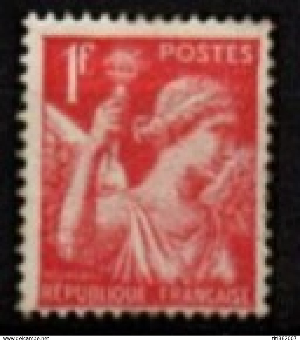 FRANCE   -  1939 .  Y&T N° 433 *.    Petites Taches Sur Le Visage - Ongebruikt