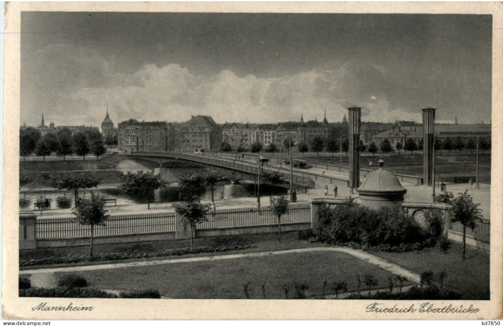 Mannheim - Friedrich Ebertbrücke - Mannheim