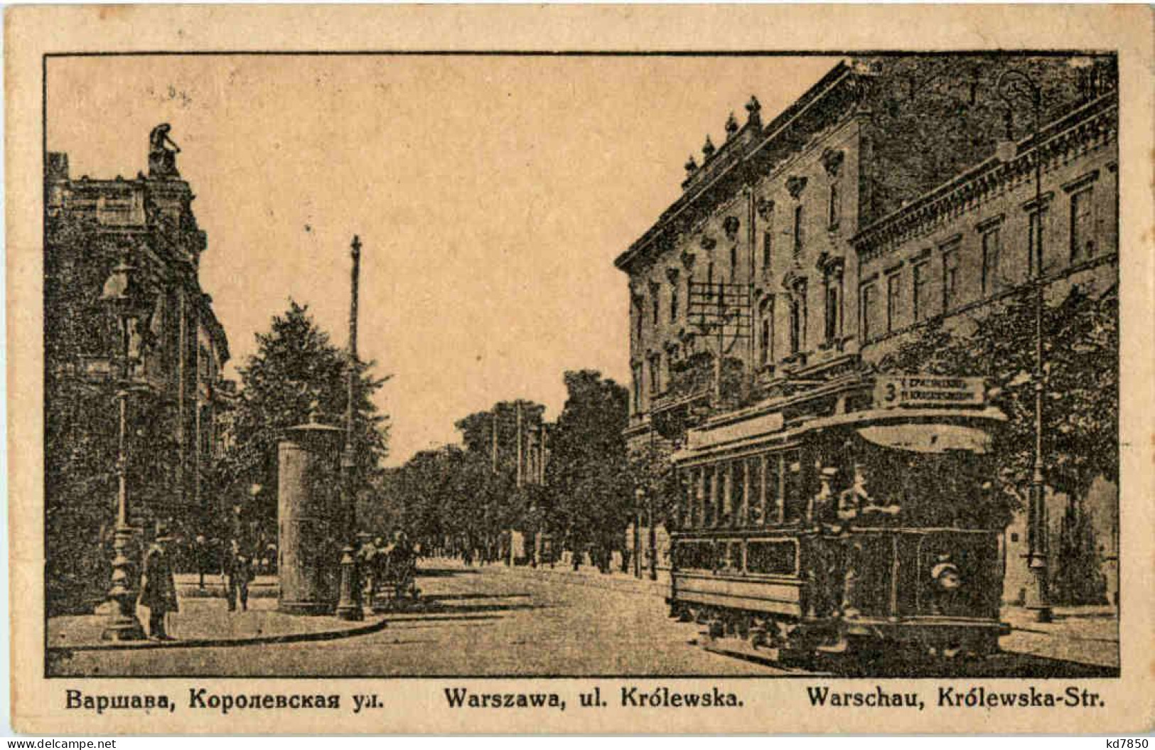 Warschau - Krolewska Strasse - Polonia