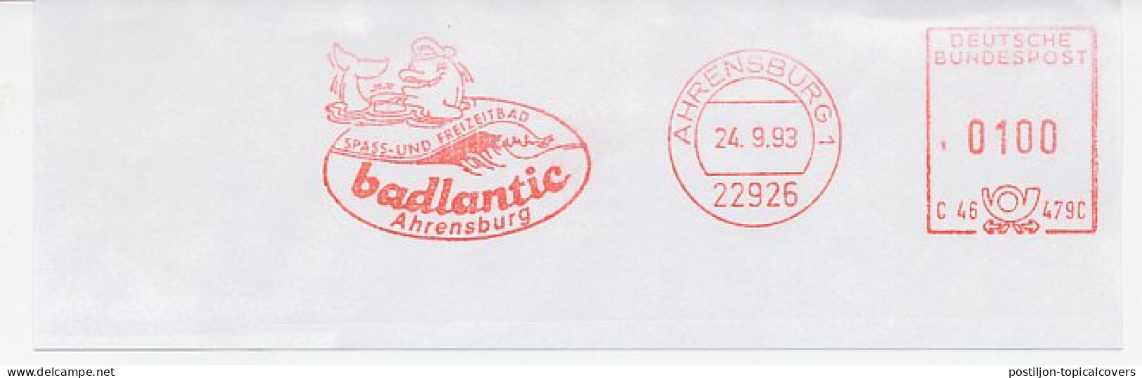 Meter Cut Germany 1993 Dolphin - Other & Unclassified