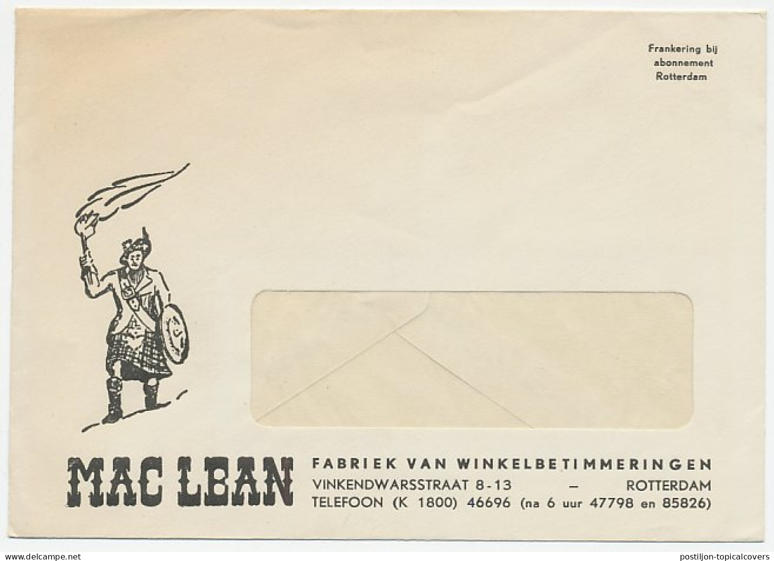 Firma Envelop Rotterdam - Schot / Fakkel / Mac Lean - Unclassified