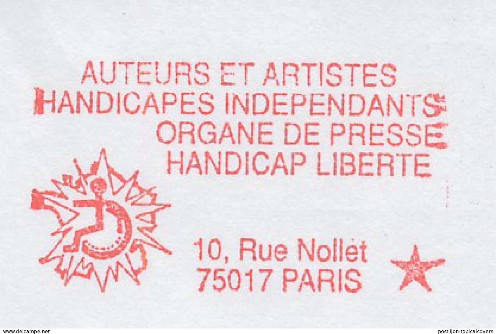 Meter Cut France 1999 Authors - Artists - Independent Newspaper - Freedom - Behinderungen