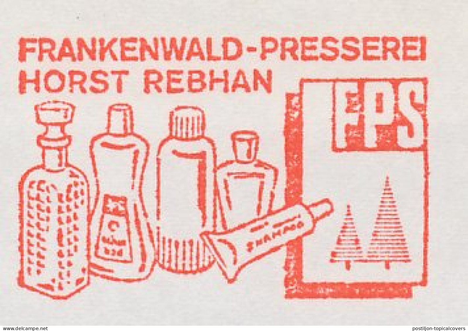 Meter Cut Germany 1988 Perfume Bottles - Glass - Autres & Non Classés