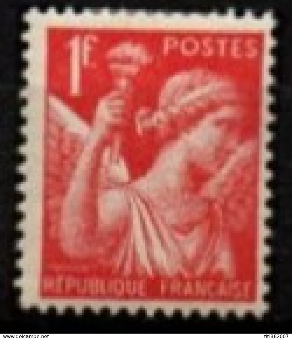 FRANCE   -  1939 .  Y&T N° 433 *.    Manque Le Z De La Signature - Nuovi