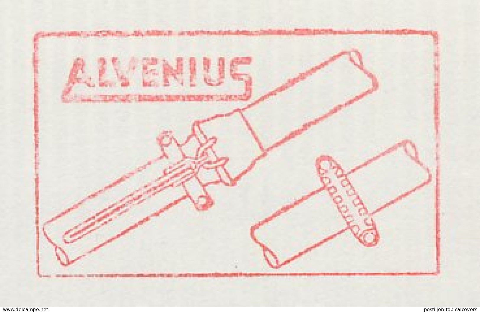 Meter Cover Sweden 1971 Alvenius - Otros & Sin Clasificación