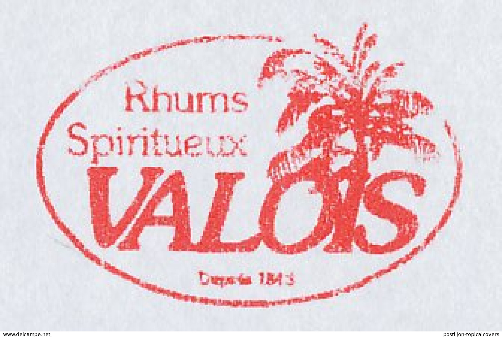 Meter Cover France 2003 Palm Tree - Rum - Spirits - Trees
