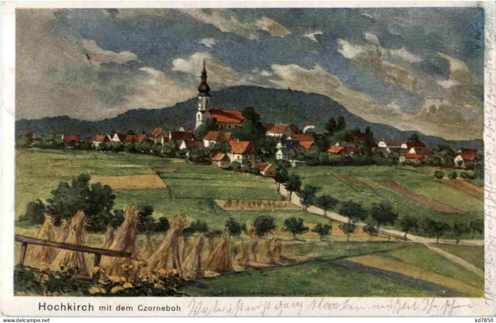 Hochkirch Mit Dem Czorneboh - Bautzen