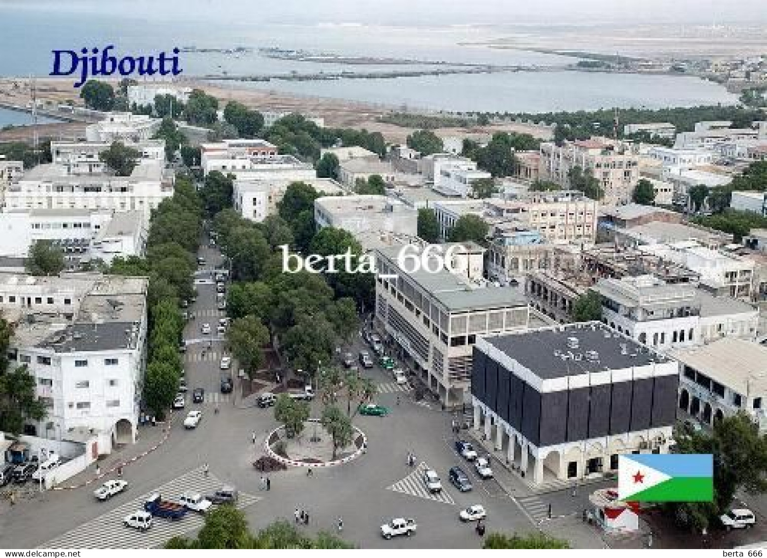 Djibouti City Overview New Postcard - Dschibuti