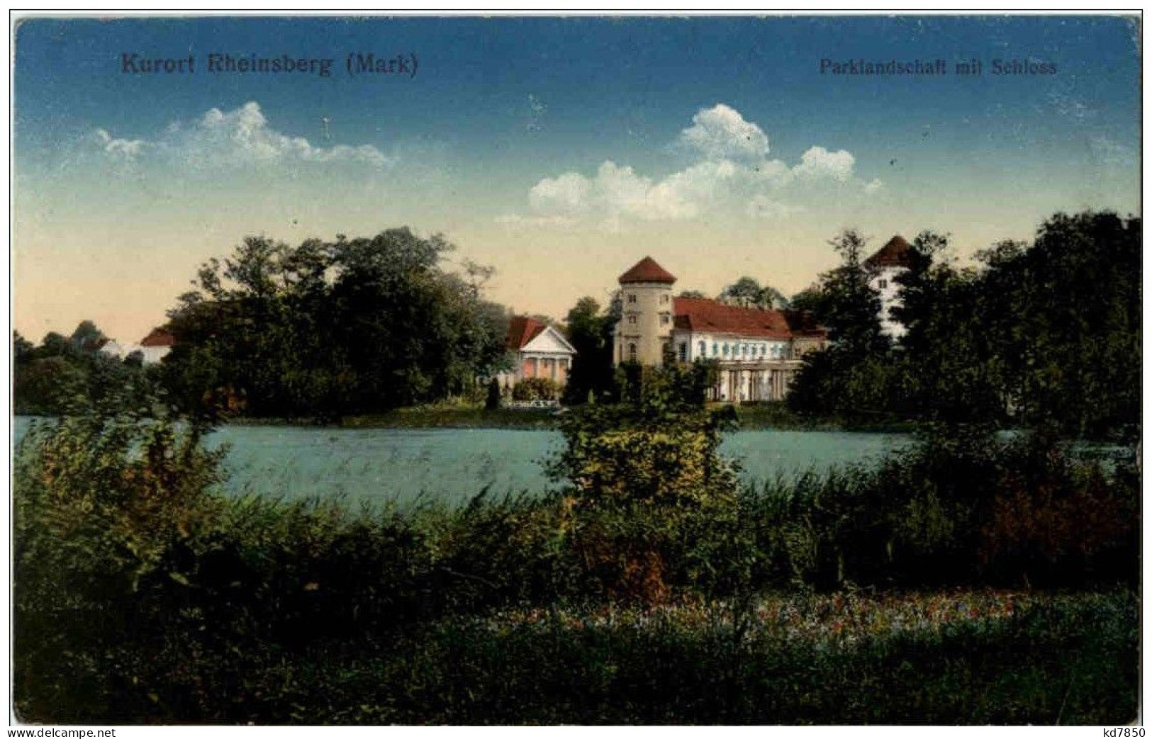 Rheinsberg - Parklandschaft Mit Schloss - Rheinsberg