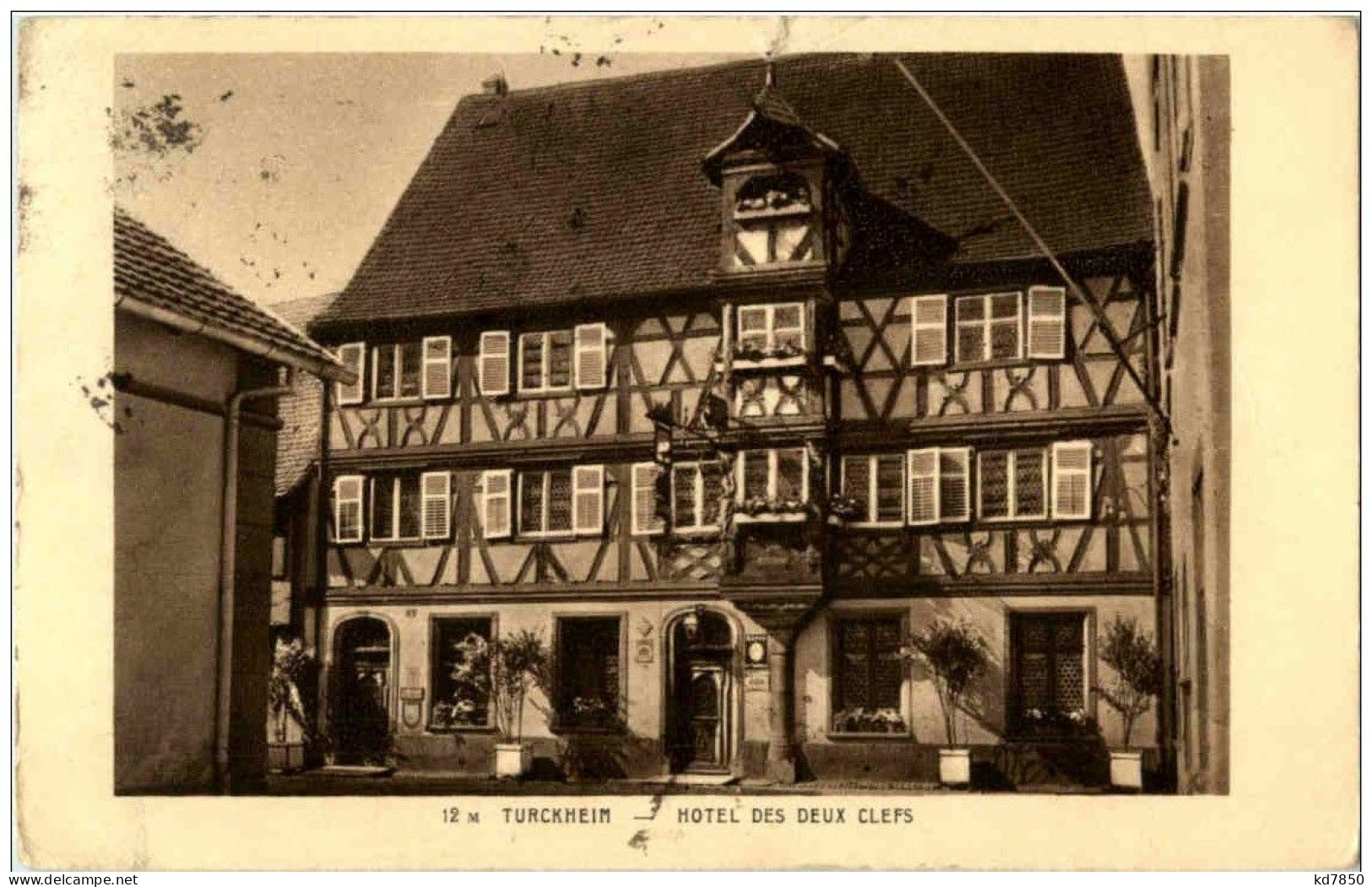 Turckheim - Hotel Des Deux Clefs - Turckheim