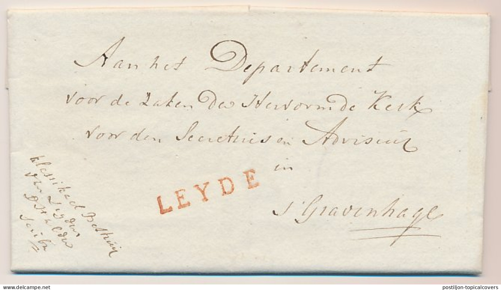 LEYDE - S Gravenhage 1816 - ...-1852 Prephilately